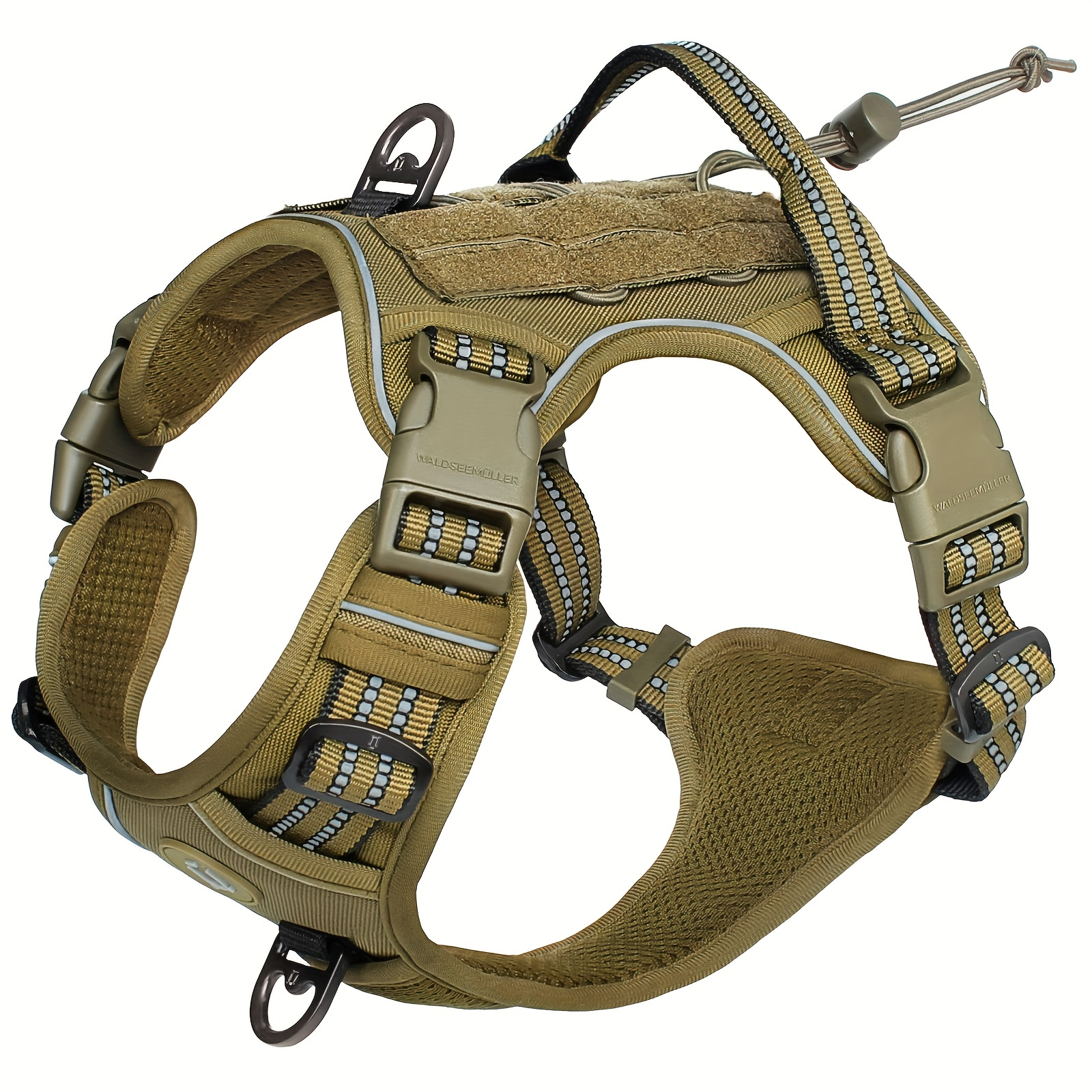 Military grade Tactical Dog Harness No Pull Adjustable - Temu Canada