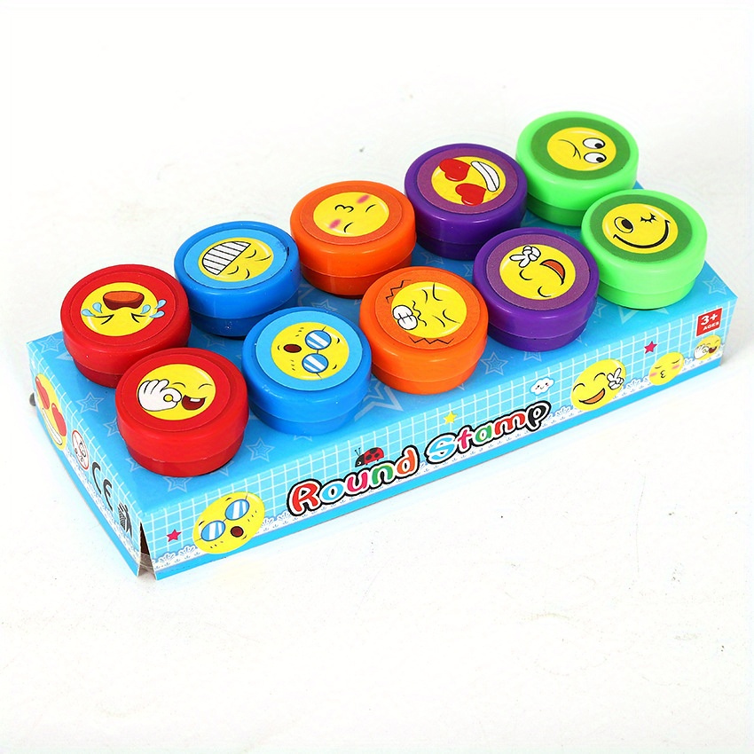 10pcs Cartoon Graphic Stamp