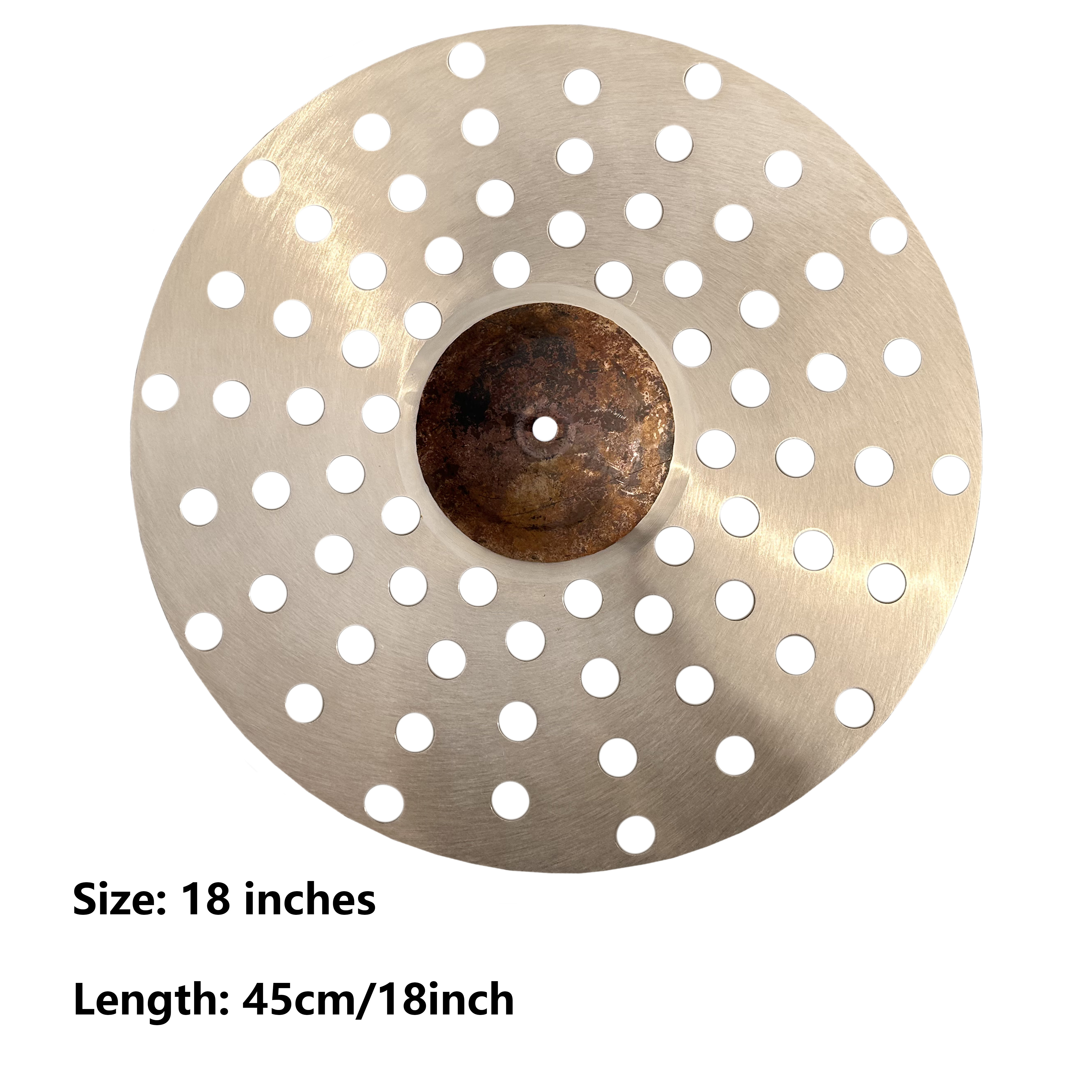 Cymbals Bronze Dual Trash Crash Holes — Hand Hammered B20 Temu
