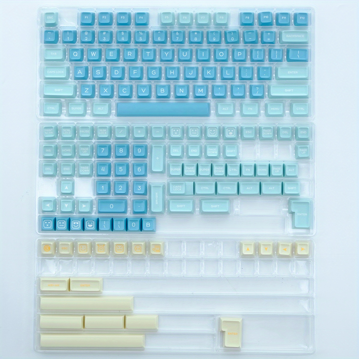 160 + キー キーキャップ PBT ABS 素材 QXA 高さ 同様の SA - Temu Japan