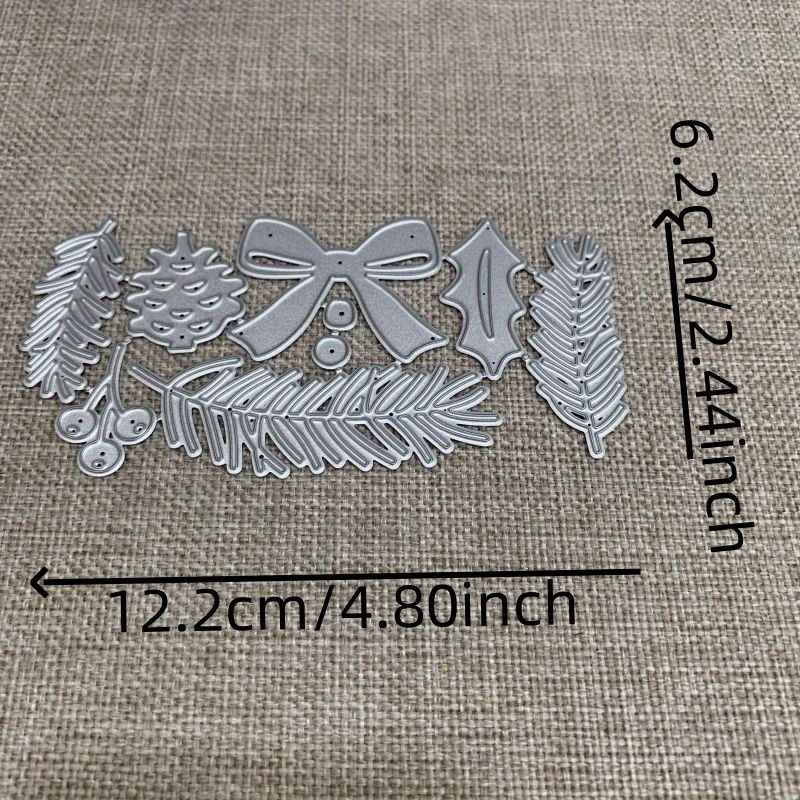 Bow Nuts Berry Leaves Metal Cutting Dies Stencils For Diy Scrapbooking Decorative Handcraft Die Cutting Template Mold