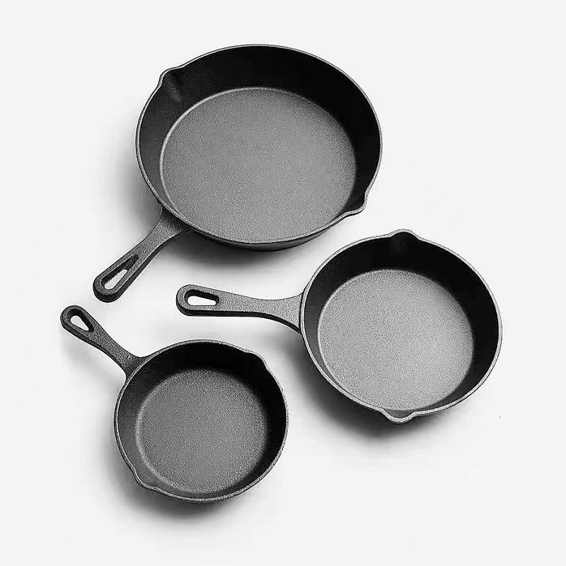 Cast Iron Frying Pan, Frying Pan With Drip Nozzle, Pre-treatment Oven, Safe  Cooking Utensils, Camping Indoor And Outdoor Cooking, Barbecue Safety,  Restaurant Chef Quality, Kitchen Accessories - Temu