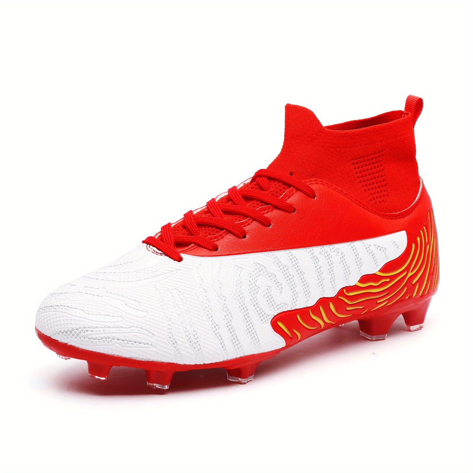 Fashion Cool Style Non-slip Professional Turf Soccer Cleats, Soft