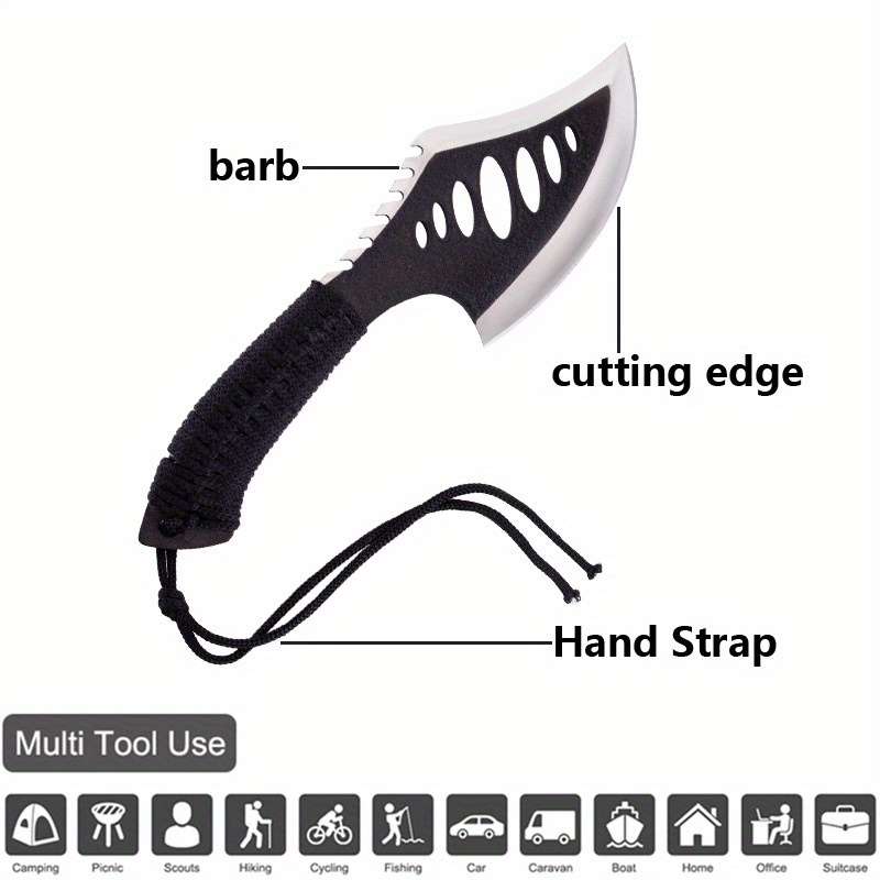 Small Camping Hatchet Mini Axe Fixed Blade Outdoor Stainless Temu