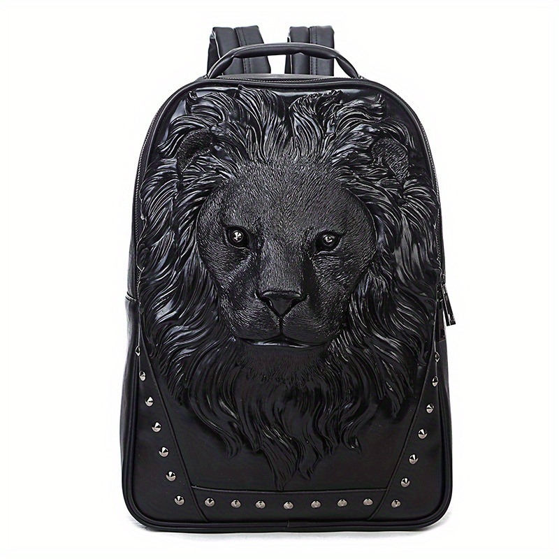 Lion discount face backpack