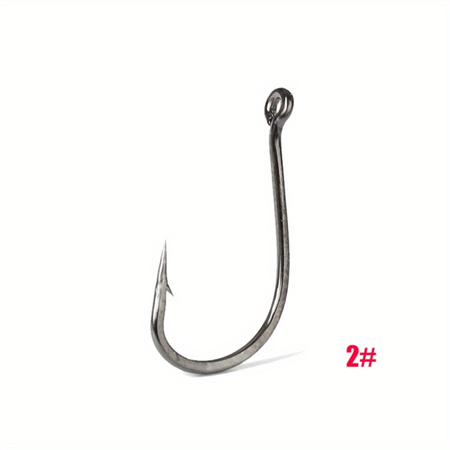 No. 0.1 no. 11 Sharp Iron Circle Hooks With Barbed Heavy - Temu