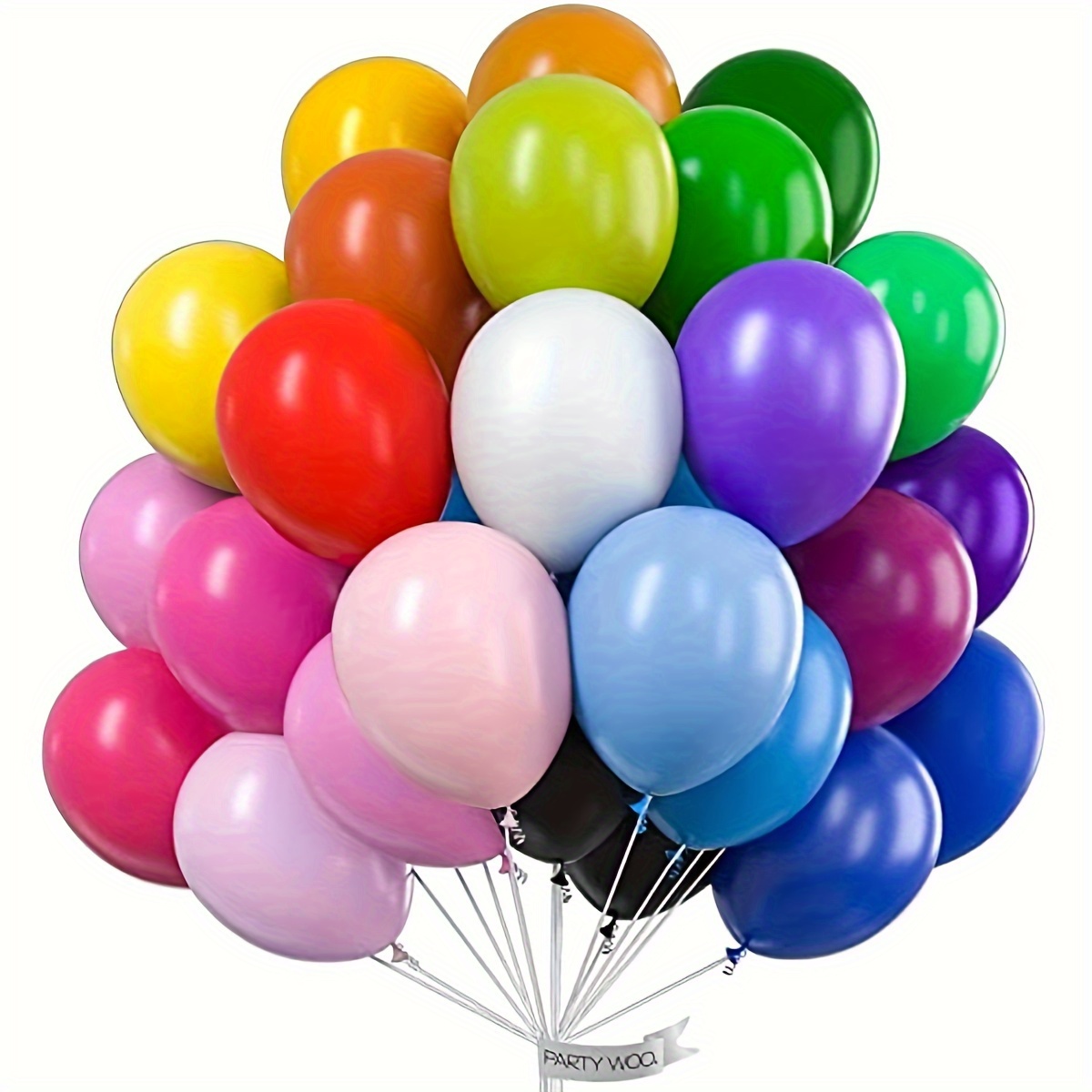 Juego de globos retro de colores surtidos (100 piezas) de 12 pulgadas a  0.10 oz, globos verde salvia y oliva, globos marrones, globos rosas y  azules