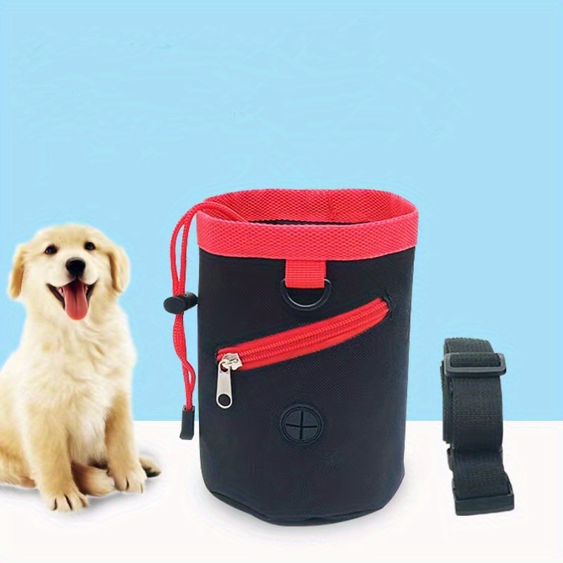 Dog Treat Pouch Dog Poop Bag Holder Pet Waste Bag Dispenser Dog Training Bag