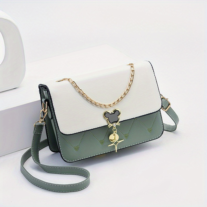 Chain Shoulder Bag, Fashion Crown Tassel Crossbody Bag For Girls,  Stain-resistant Lightweight Durable Bag - Temu United Arab Emirates