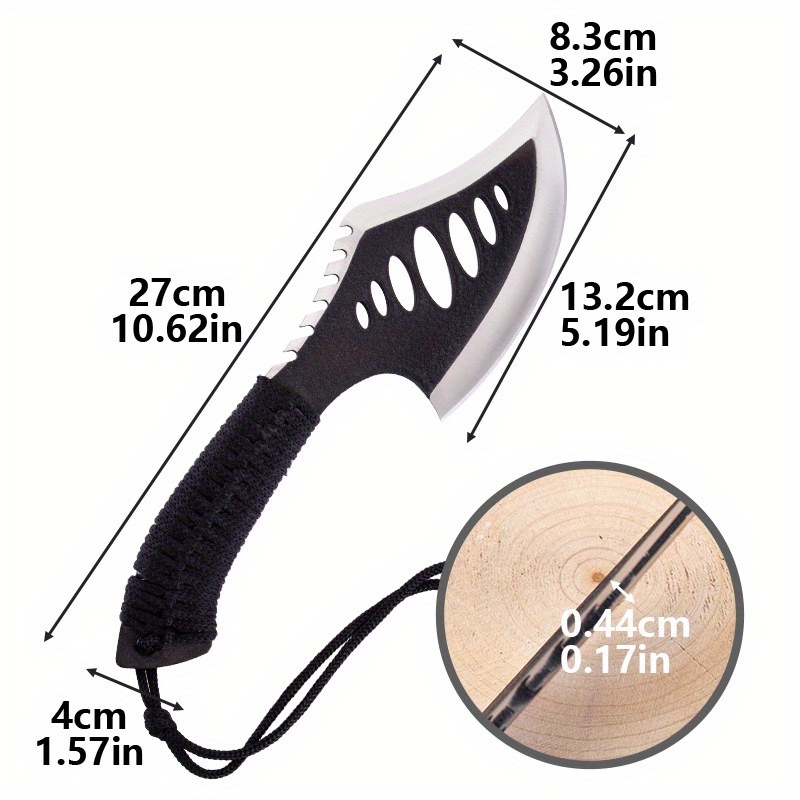 Small Camping Hatchet Mini Axe Fixed Blade Outdoor Stainless Temu