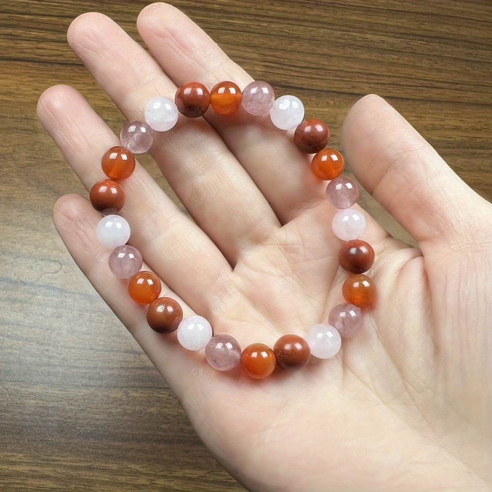 Stretch Bracelet | 4mm Beads (Clear Quartz) Small