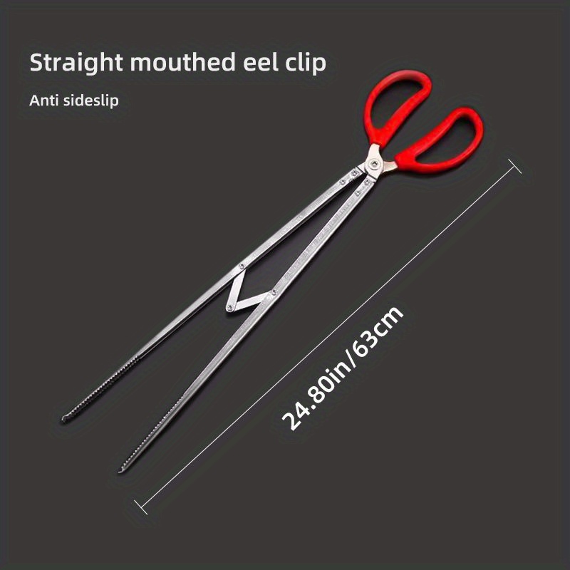 Multifunctional Seafood Scissors Eel Pliers Stainless Steel Clip