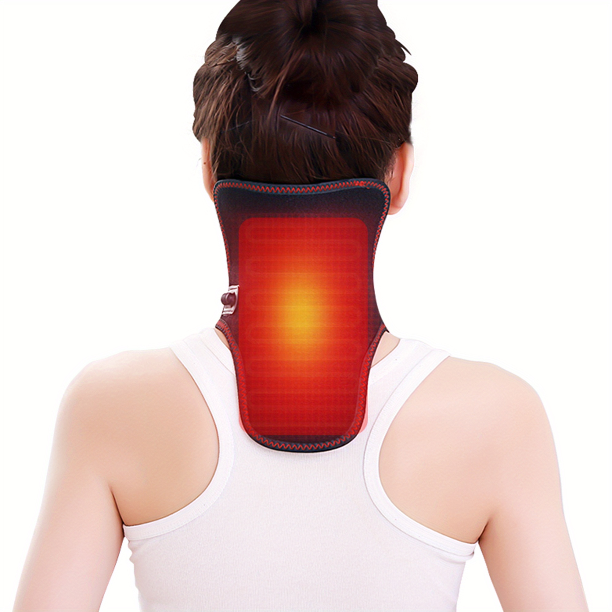 Neck Heating Pad Wrap Heated Shoulder Massager Cervical Relieve