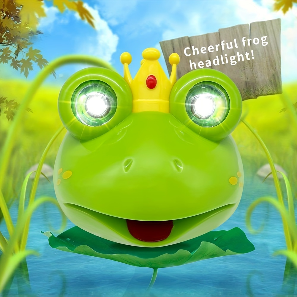 Frosch LED Stirnlampe - Frosch Spielzeug Stirnlampe Taschenlampe Für Kinder  Camping Essential Mit Elastischem Kopfband, Mehreren Beleuchtungsmodi