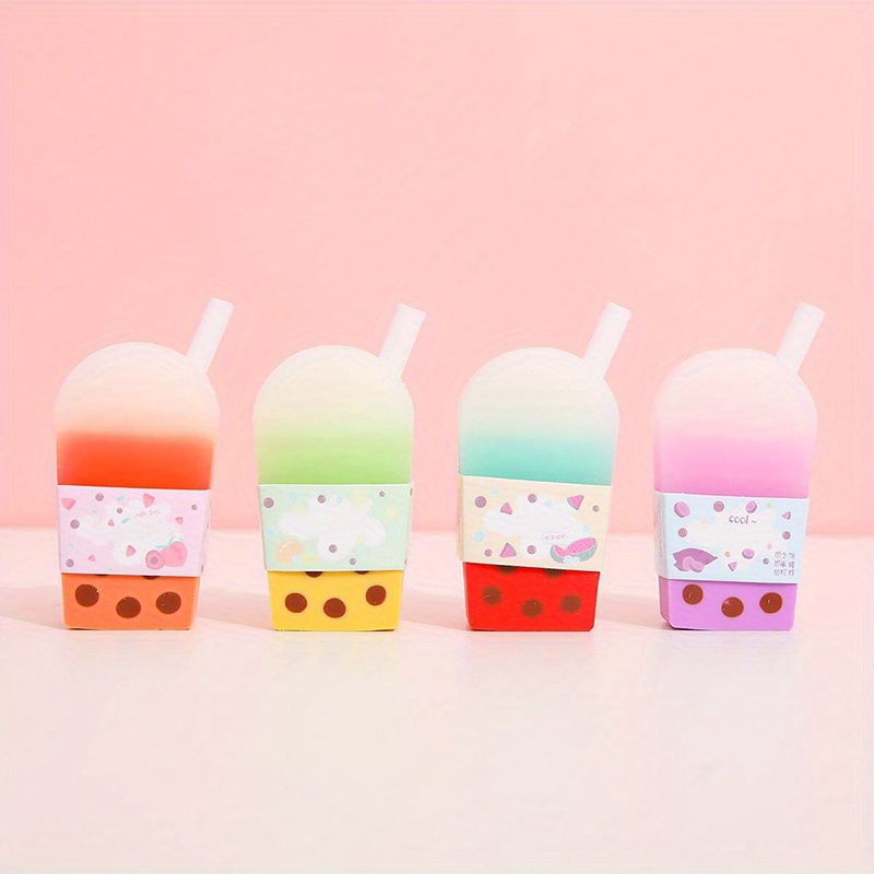 1pc mignon Kawaii Push Pull stylo forme gelée gomme parfait - Temu Canada