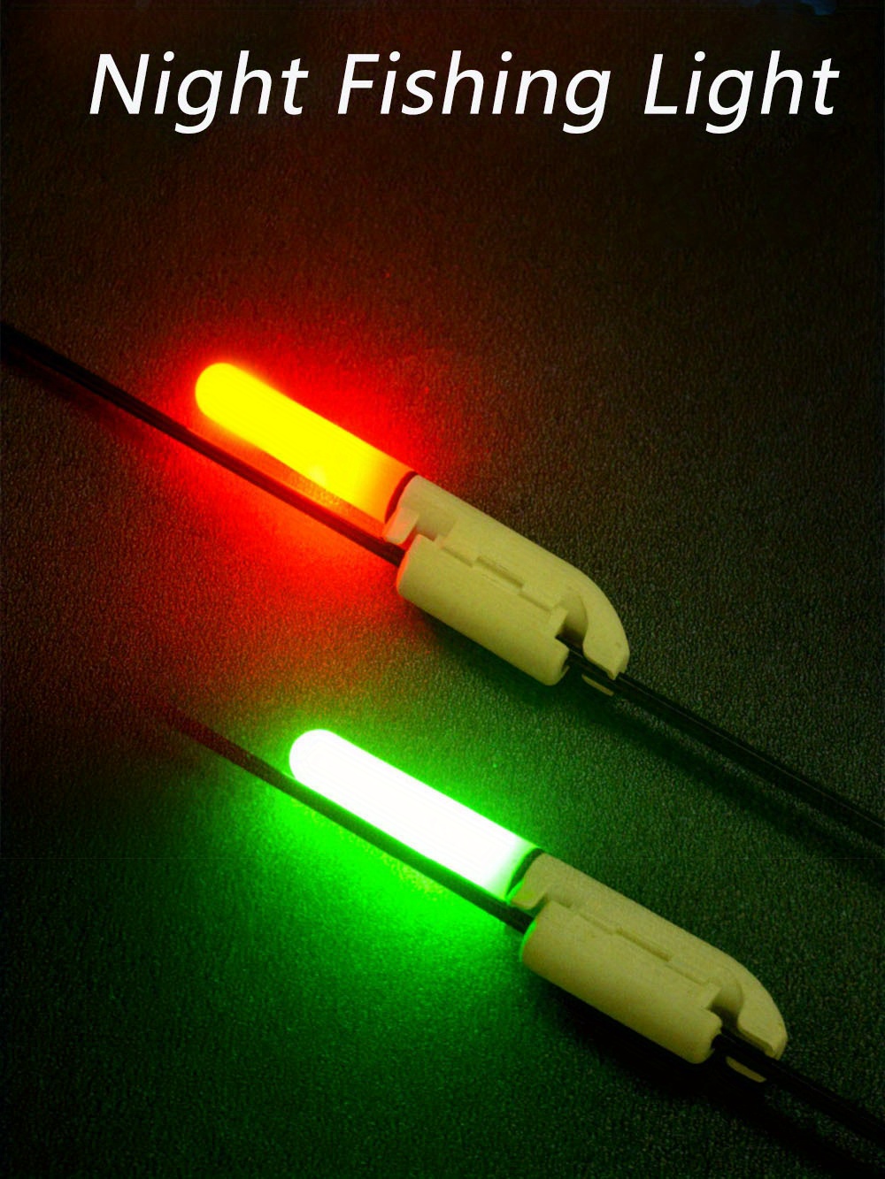 Fishing Luminous Rod Set Led Luminous Fishing Rod Light + - Temu