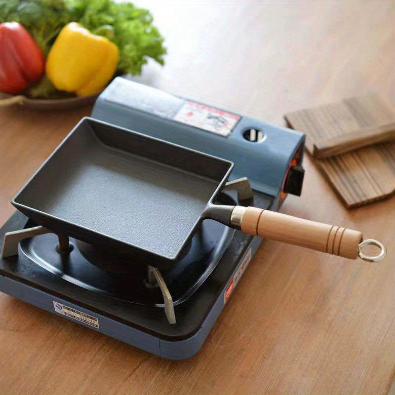Tamagoyaki Pan Square Egg Pan Japanese Omelette Pan Nonstick Temu