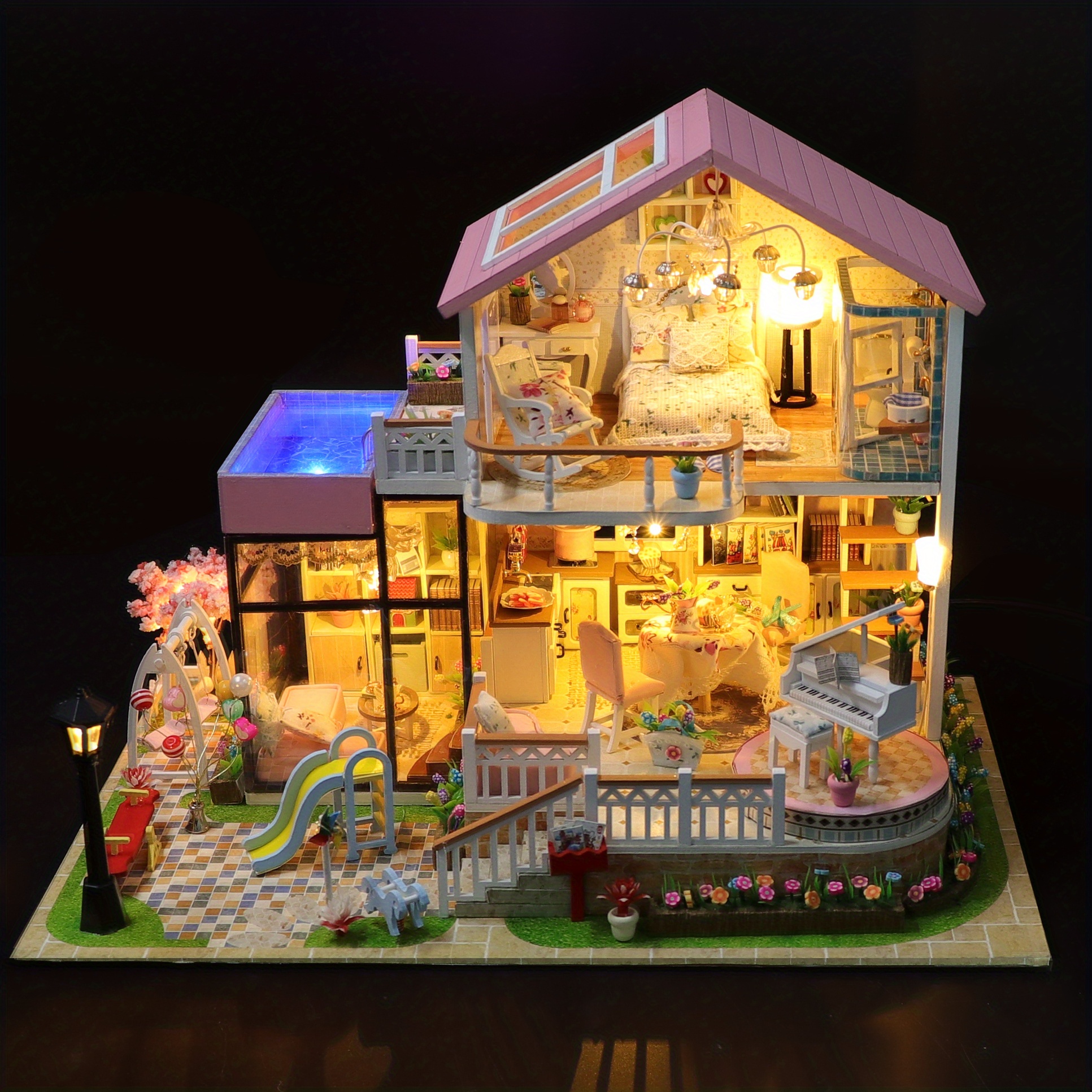 Maison Miniature Villa Moderne