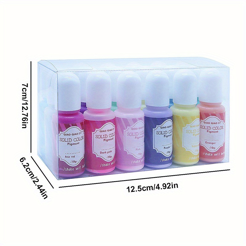 Epoxy Resin Pigment - 18 Colors Epoxy UV Resin Dye Liquid