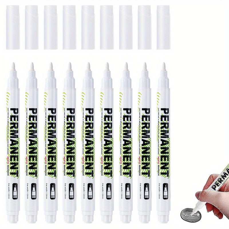 Acrylic White Permanent Marker white Marker Pen waterproof - Temu