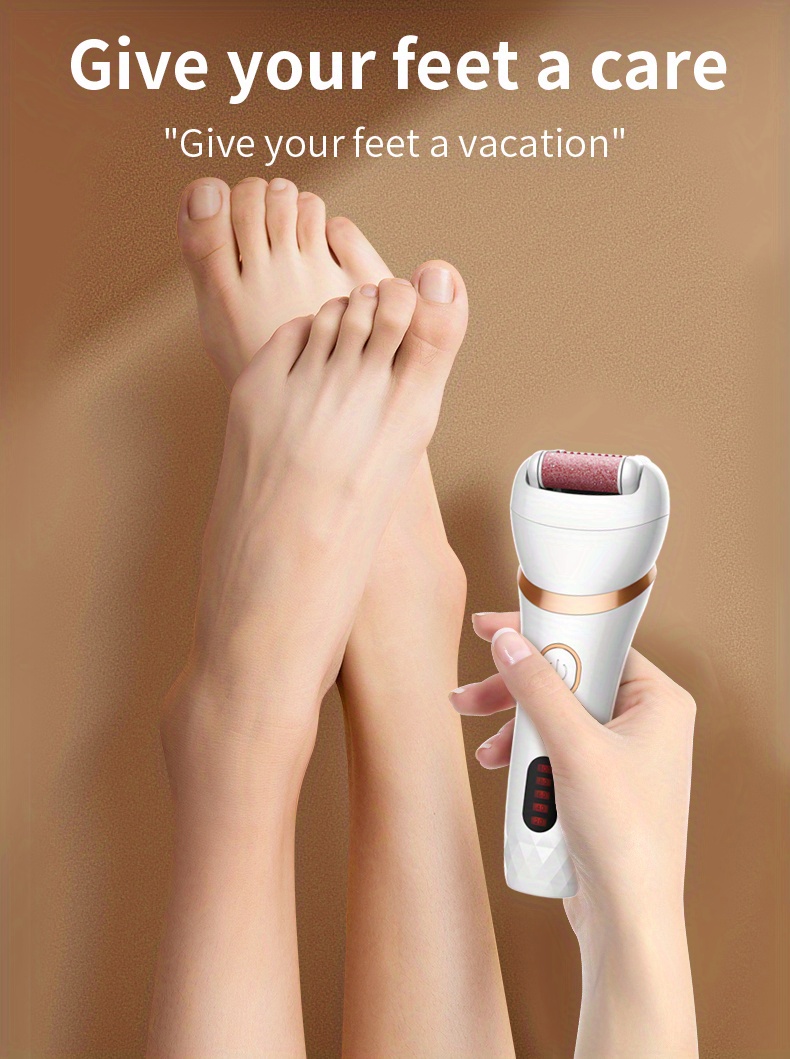 Electric Foot File, Hard Skin Remover, Rechargeable Waterproof