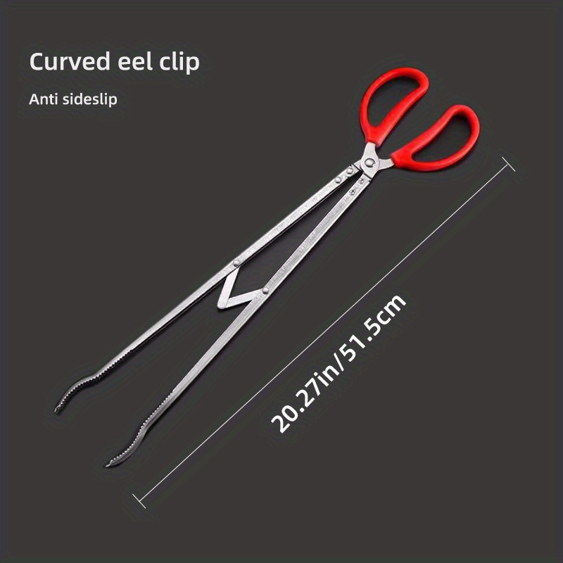 Multifunctional Seafood Scissors Eel Pliers Stainless Steel Clip