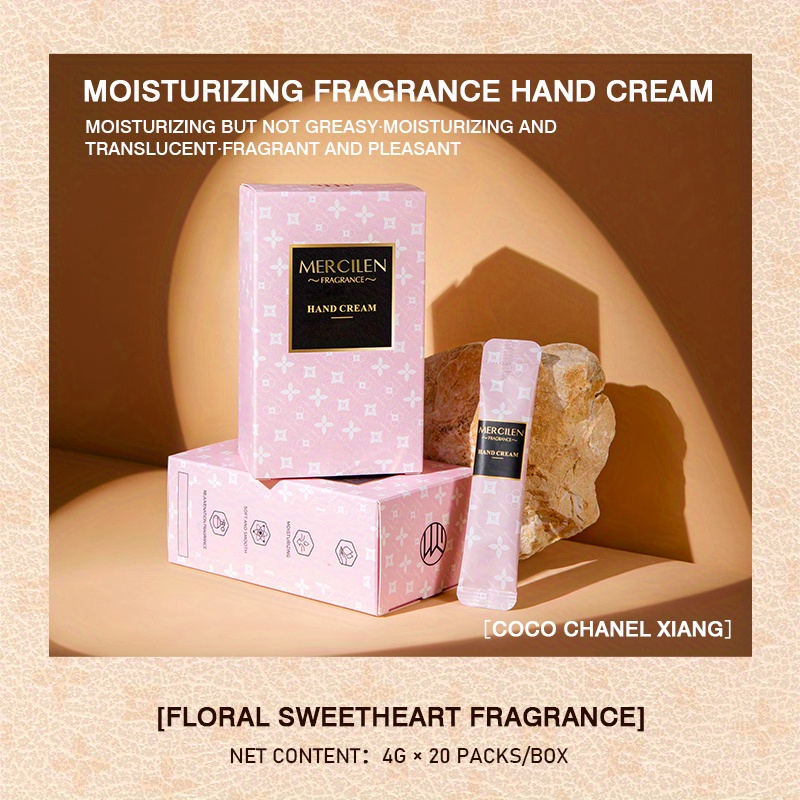 Travel Size Hand Cream For Dry Cracked Hands,floral Fragrance Hand