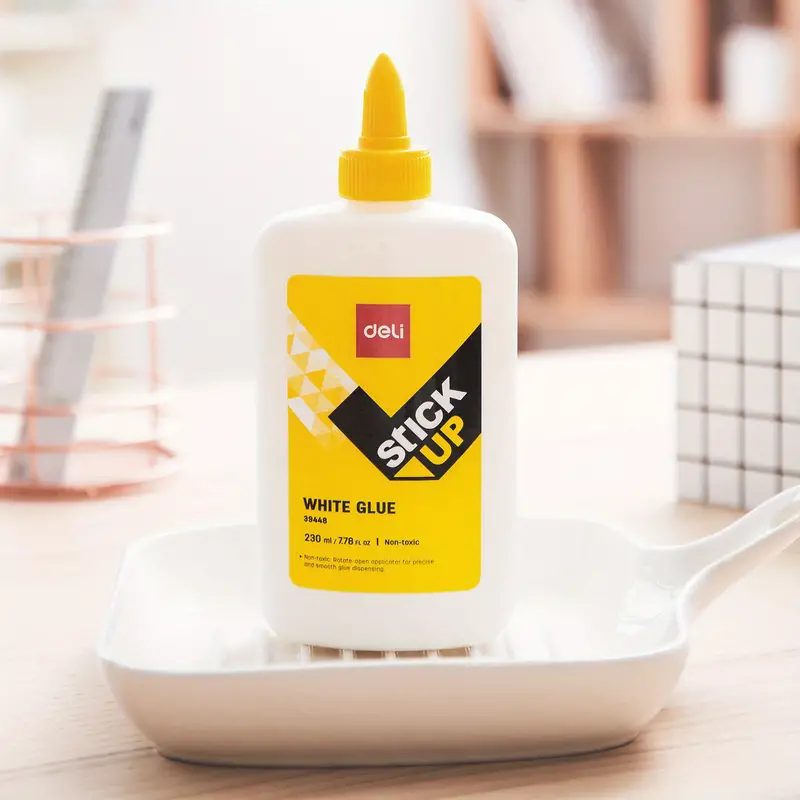 Deli Premium White Glue Washable Clear Texture Glue Non - Temu