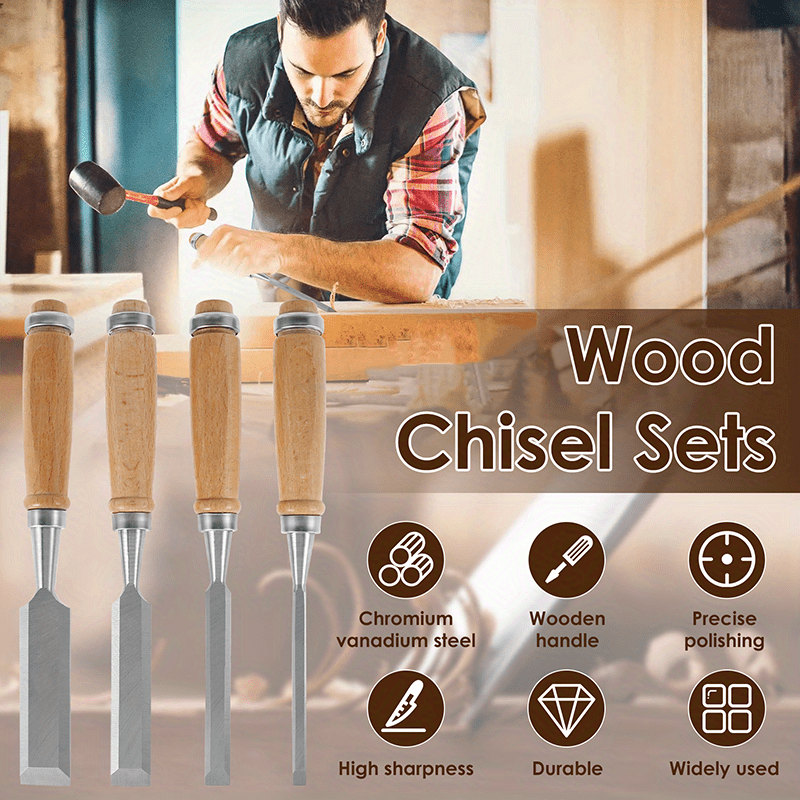Do it Best Global Sourcing 307726 Master Forge Wood Chisel-1 WOOD CHISEL :  : DIY & Tools