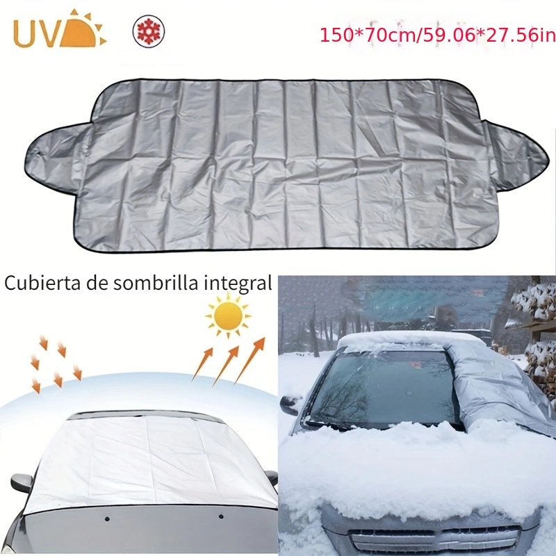 1 Parasol Para Parabrisas De Coche Cubierta De Nieve Para - Temu