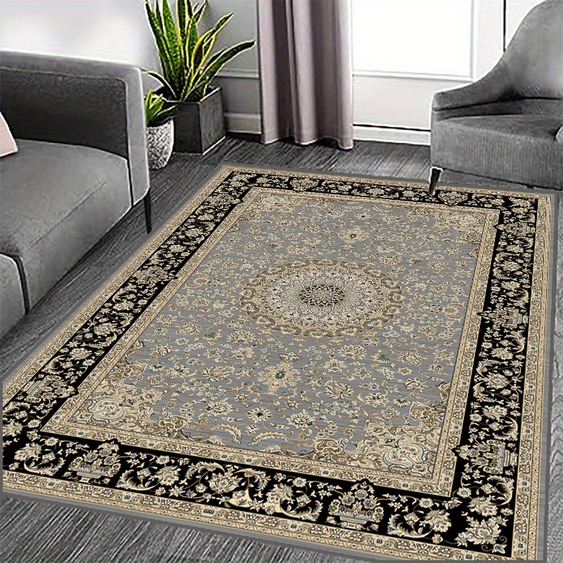 Persian Anti-fatigue Kitchen Mat, Washable Bedroom Living Room Large  Interior Carpet Soft Vintage Carpet Anti-slip Back Anti-stain Suitable For  Bedroom, Living Room, Hallway, Meeting Room Kitchen, Living Room, Laundry,  Bathroom - Temu