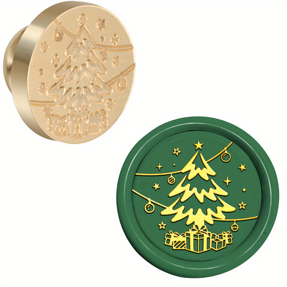 Round Wax Seal Stamp Head Animal Christmas Elements - Temu