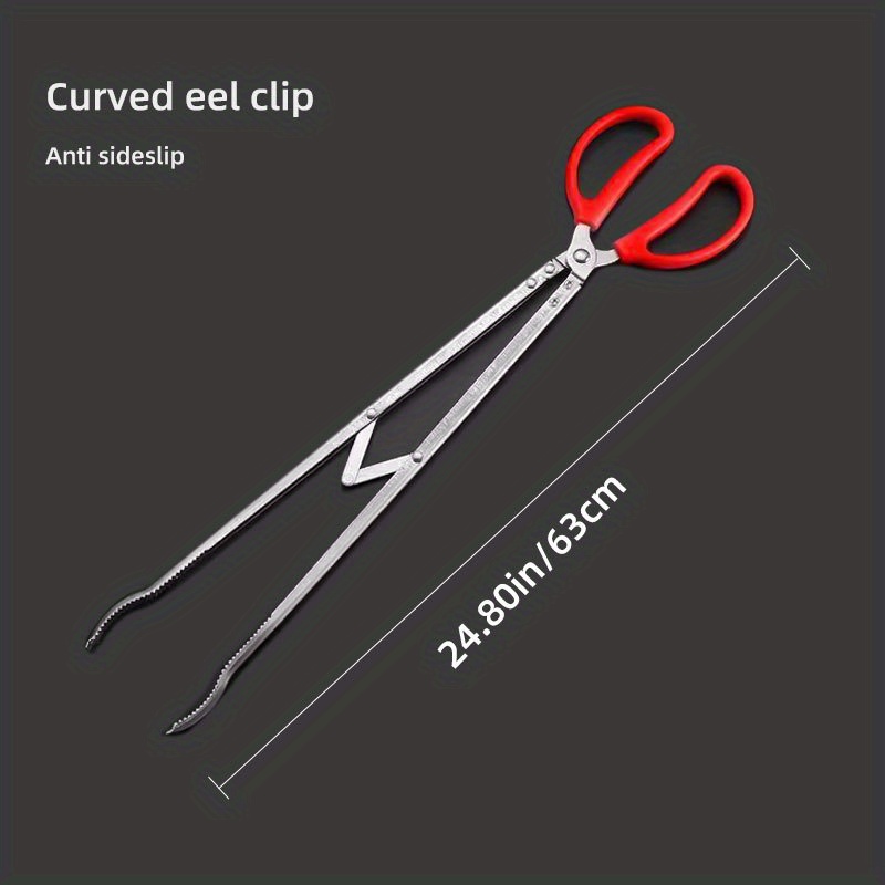 Multifunctional Seafood Scissors Eel Pliers Stainless Steel Clip