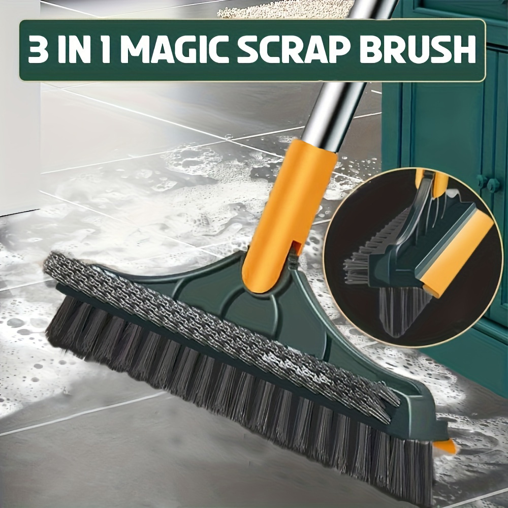 3 in 1 Magic Scrap Brush for Cleaning Floor, Tiles and Corners – Arham Smart