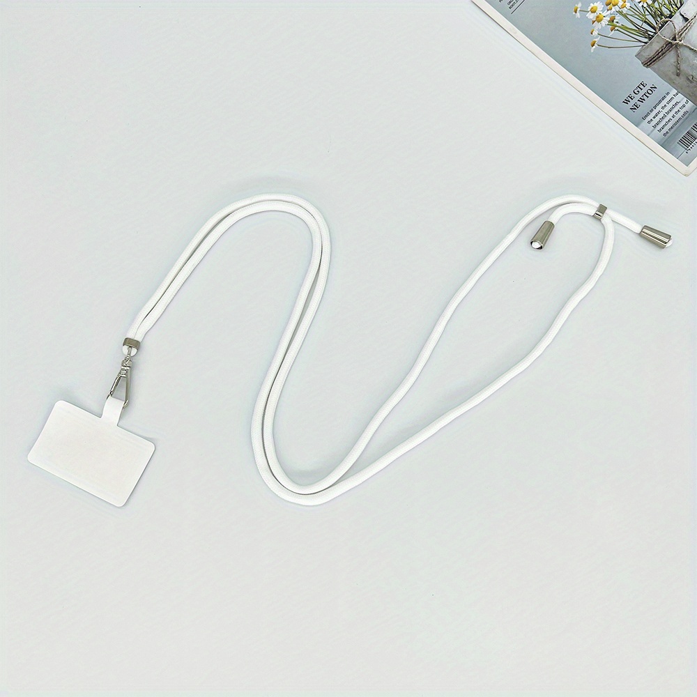  KINGLINK Cordón universal para teléfono celular, cordón para  teléfono con correa ajustable de nailon para el cuello con la mayoría de  teléfonos inteligentes, se puede combinar con cualquier funda de teléfono 