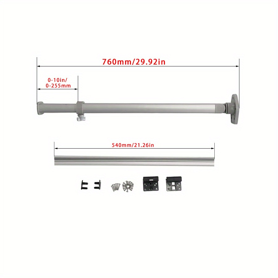 Edvena Patas de mesa de RV, patas ajustables de 12 pulgadas/13 pulgadas/14  pulgadas/15 pulgadas/16 pulgadas, patas de mesa de metal plegables, pie de