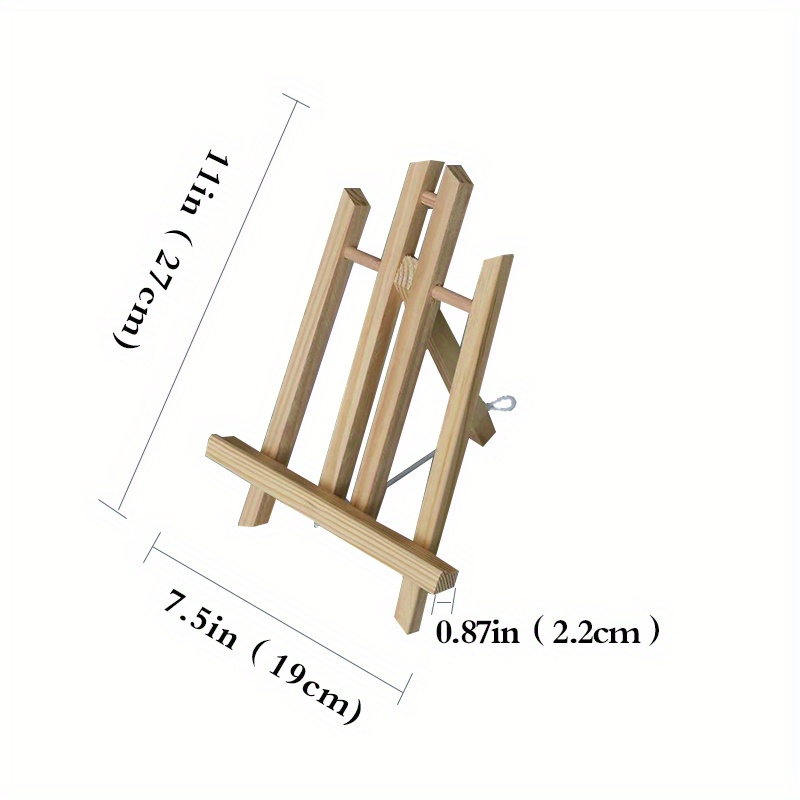 1 Caballete De Mesa De 11 8 Pulgadas Para Pintar 1 Paquete - Temu