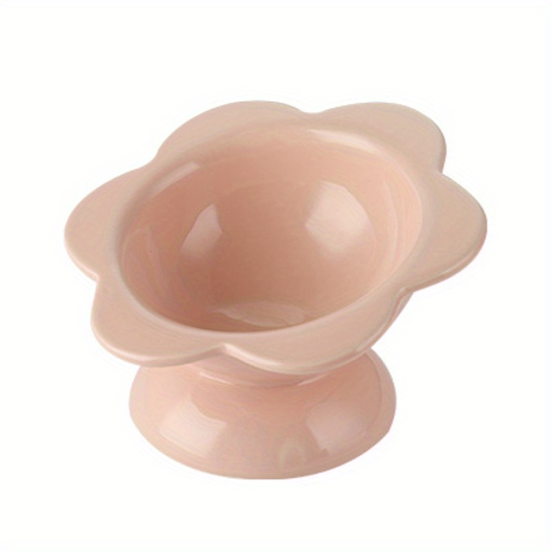 Ceramic Raised Cat Food Bowl Fruit Shaped Elevated - Temu