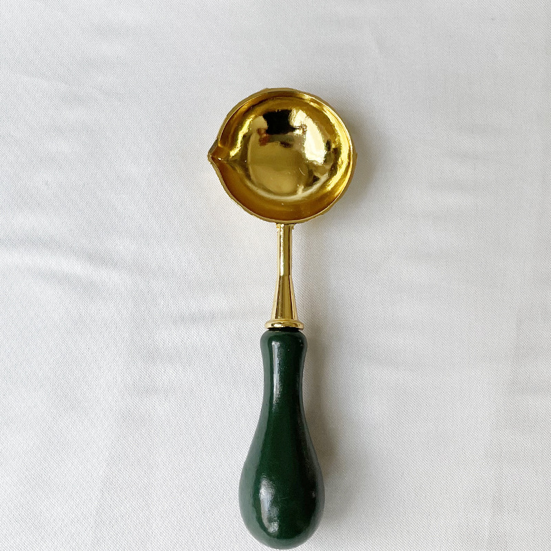 Brass Olive Spoon