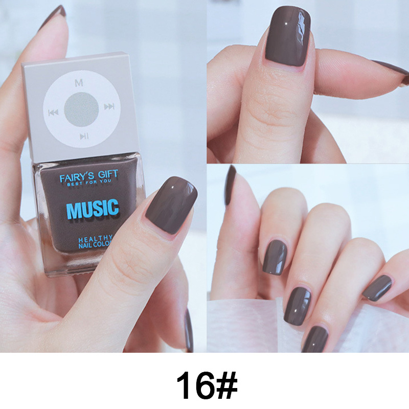 Peelable Water Based Nail Polish Odorless Baking Quick Drying