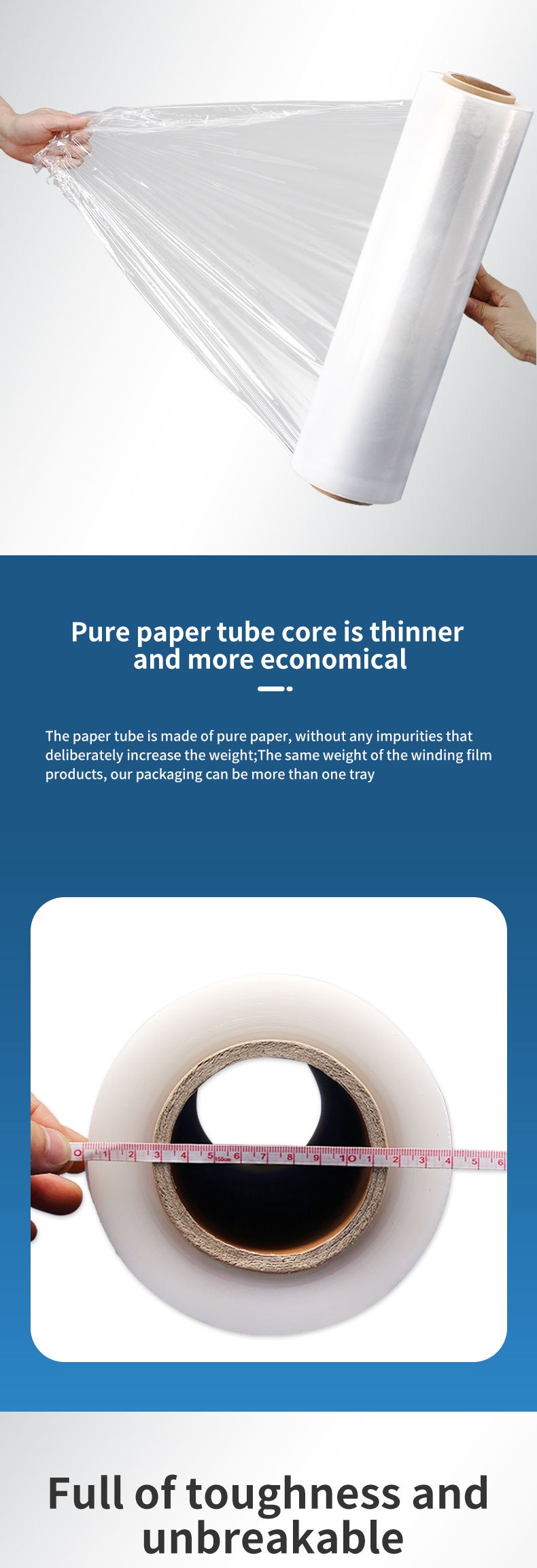 Wrap Film Industrial Wrap Film Pe Extended Packaging Plastic Temu