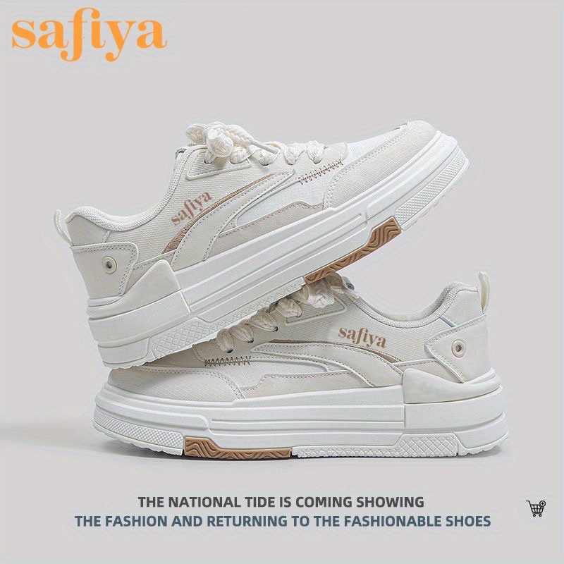Women's Low Lace Up Flatform Casual Sneakers