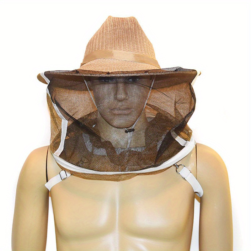Beekeeping Veil Hat Beekeeper Hat Anti bee Netting - Temu Canada