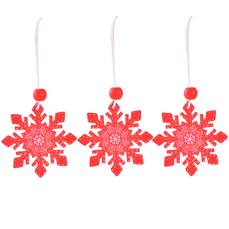 Vikakiooze 2022 10PCS Wood Snowflakes Elk Bell Shaped, Christmas Tree  Hanging Ornaments, Unfinis 