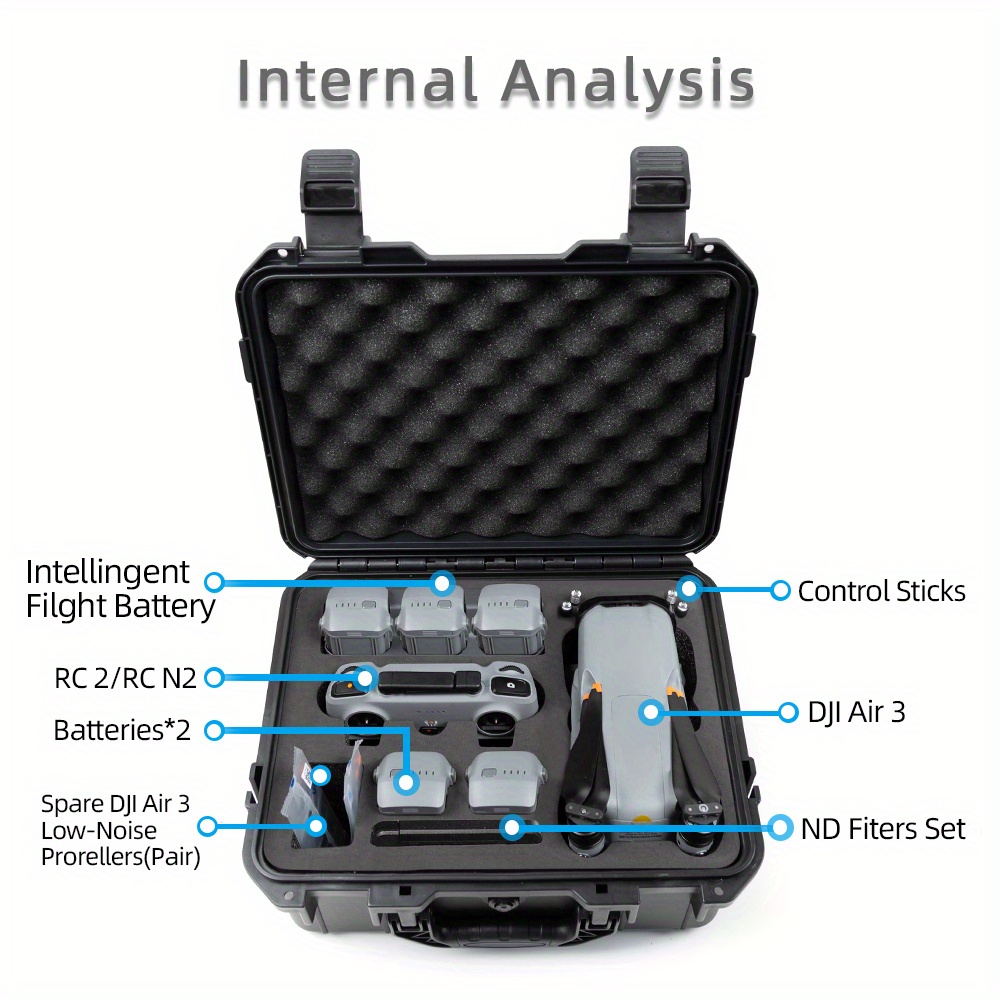 storage bag flying smoothly screen protective box dji air 3 details 2