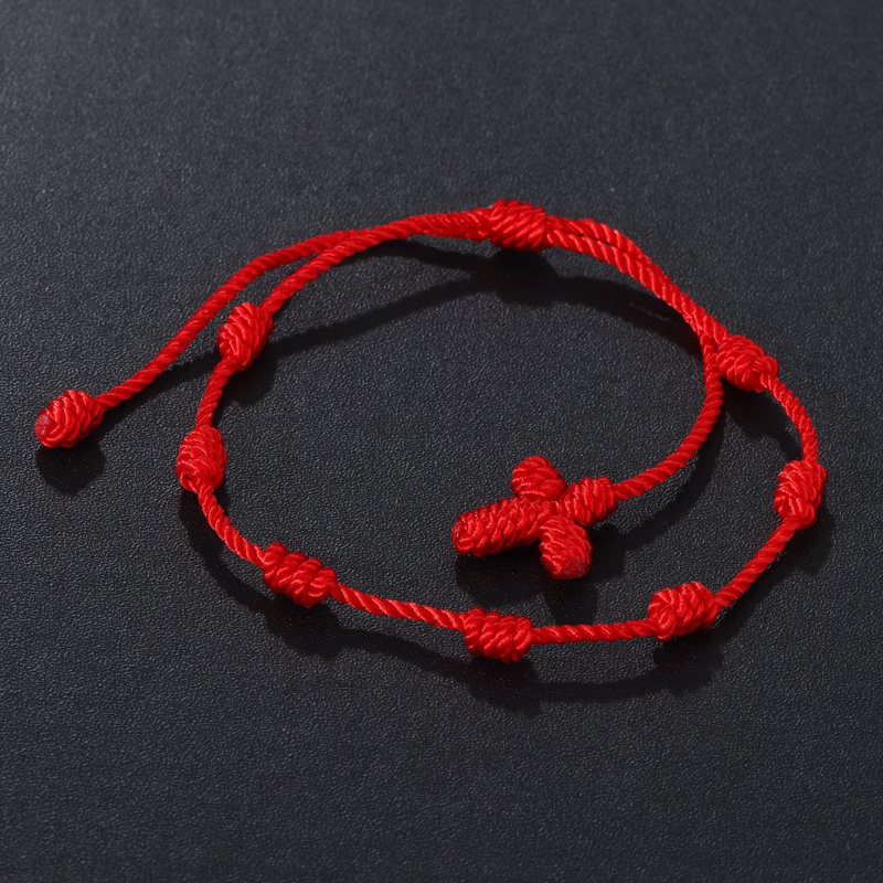 Red string hot sale ankle bracelet