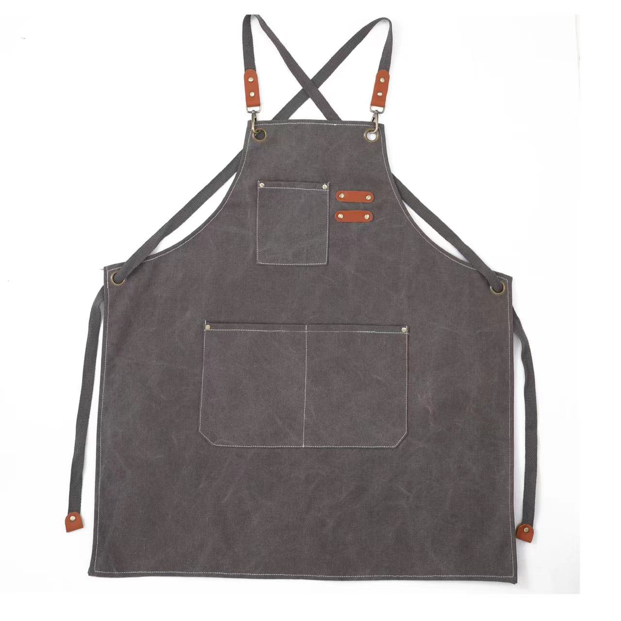 Pechera Delantal Negro Cocina Gastronomia Unisex