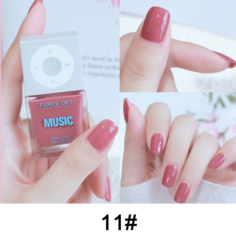 Peelable Water Based Nail Polish Odorless Baking Quick Drying