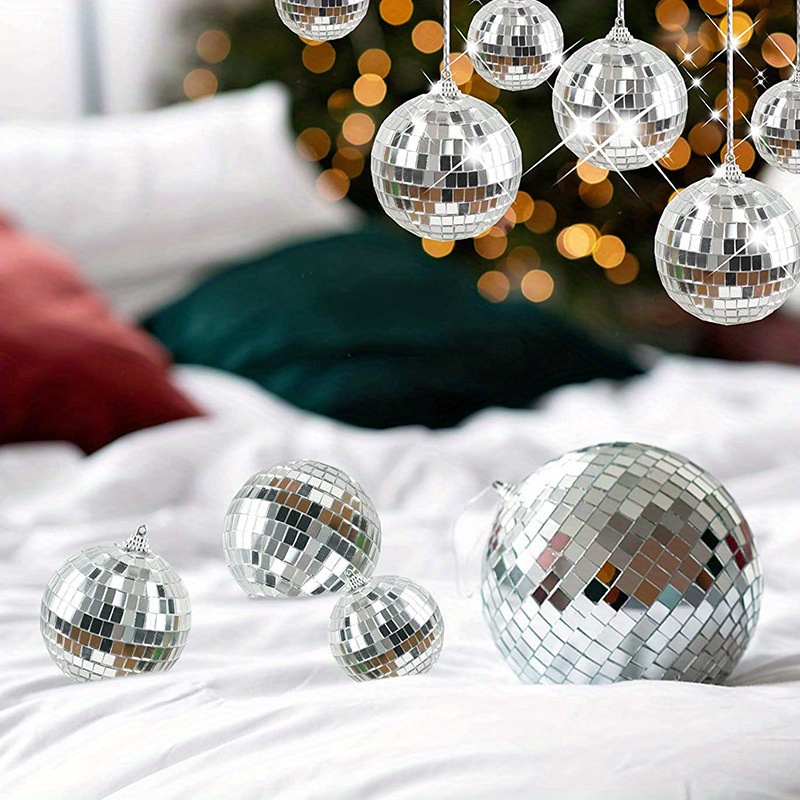 6pcs Box New Christmas Ball Mirror Ball Party Evening Ktv Bar ...