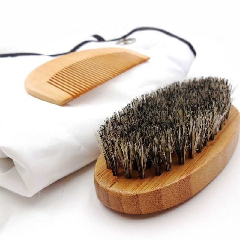 Brocha de afeitar húmeda para hombre, herramienta de peluquero de salón con  mango de plástico - AliExpress